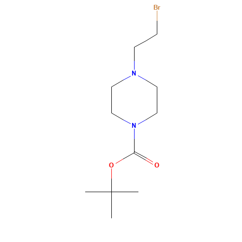 4-(2-BROMOETHYL)-1-PIPERAZINECARBOXYLIC ACID,1,1-DIMETHYLETHYL ESTER (CAS: 655225-01-7) - Related Chemical Product
