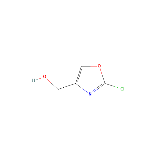 (2-CHLOROOXAZOL-4-YL)METHANOL (CAS: 706789-06-2) - Chemical Structure and Molecular Formula 