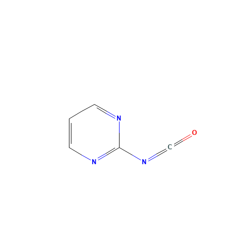 Pyrimidine,2-isocyanato-(9CI) (CAS: 72975-49-6) - Related Chemical Product