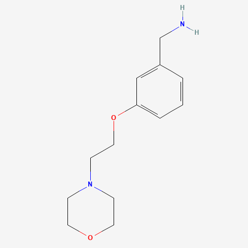 [3-(2-MORPHOLINOETHOXY)PHENYL]METHYLAMINE (CAS: 857284-08-3) - Related Chemical Product
