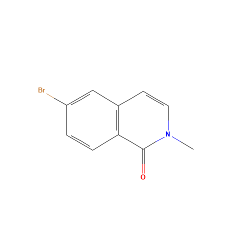 1(2H)-Isoquinolinone,6-bromo-2-methyl-(9CI) (CAS: 864866-92-2) - Related Chemical Product
