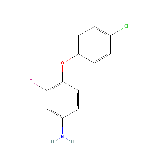 4-(4-CHLOROPHENOXY)-3-FLUOROANILINE (CAS: 946664-06-8) - Related Chemical Product