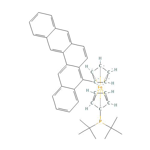 1,2,3,4,5-PENTAPHENYL-1'-(DI-TERT-BUTYLPHOSPHINO)FERROCENE (CAS: 312959-24-3) - Related Chemical Product