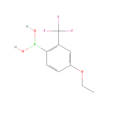 4-ETHOXY-2-(TRIFLUOROMETHYL)BENZENEBORONIC ACID (CAS: 313545-39-0) - Related Chemical Product