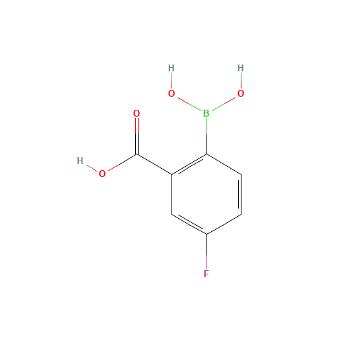 2-BORONO-5-FLUOROBENZOIC ACID (CAS: 874290-63-8) - Related Chemical Product