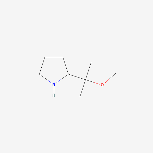 2-(2-Methoxypropan-2-yl)pyrrolidine (CAS: 160142-25-6) - Related Chemical Product