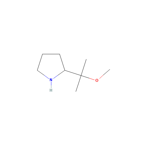 2-(2-Methoxypropan-2-yl)pyrrolidine (CAS: 160142-25-6) - Related Chemical Product