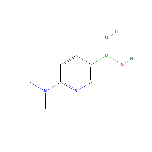 2-(Dimethylamino)pyridine-5-boronic acid hydrate (CAS: 579525-46-5) - Related Chemical Product