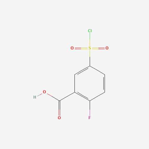 5-(Chlorosulphonyl)-2-fluorobenzoic acid (CAS: 37098-75-2) - Related Chemical Product