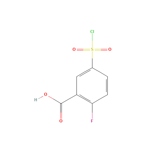 5-(Chlorosulphonyl)-2-fluorobenzoic acid (CAS: 37098-75-2) - Related Chemical Product