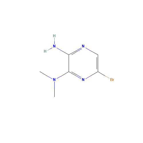 2-AMINO-5-BROMO-3-(DIMETHYLAMINO)PYRAZINE (CAS: 89641-34-9) - Related Chemical Product