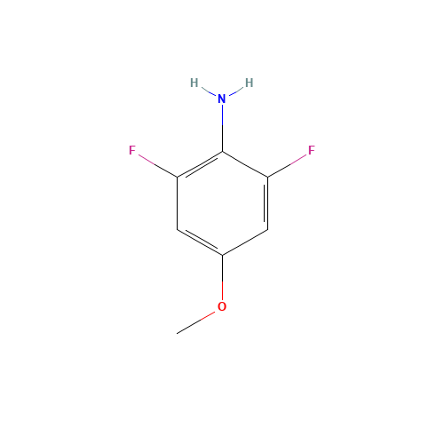 Benzenamine,2,6-difluoro-4-methoxy-(9CI) (CAS: 151414-47-0) - Related Chemical Product