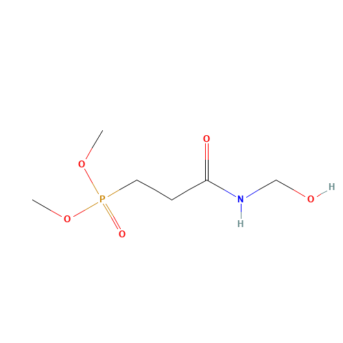 3-(Dimethylphosphono)-N-methylolpropionamide (CAS: 20120-33-6) - Related Chemical Product
