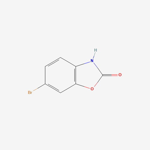 6-BROMO-BENZOXAZOLINONE (CAS: 19932-85-5) - Chemical Structure and Molecular Formula 