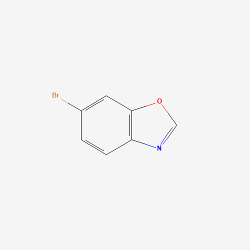 6-BROMOBENZOXAZOLE (CAS: 375369-14-5) - Chemical Structure and Molecular Formula 