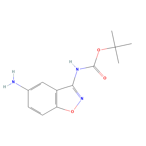 (5-AMINOBENZO[D]ISOXAZOL-3-YL)CARBAMIC ACID TERT-BUTYL ESTER (CAS: 380629-73-2) - Related Chemical Product