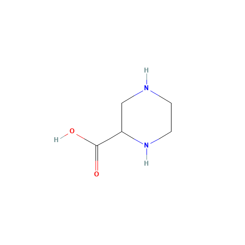 2-Piperazinecarboxylic acid dihydrochloride (CAS: 2762-32-5) - Chemical Structure and Molecular Formula 