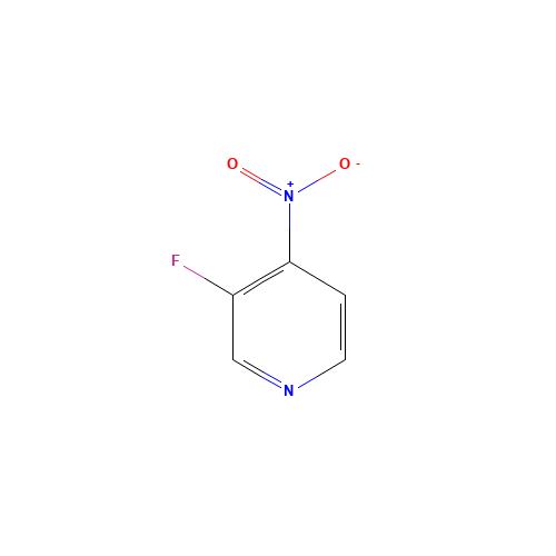 3-Fluoro-4-nitropyridine (CAS: 13505-01-6) - Chemical Structure and Molecular Formula 