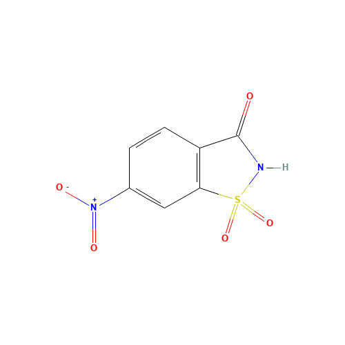 6-Nitro-1,2-benzisothiazolin-3-one 1,1-dioxide (CAS: 22952-24-5) - Related Chemical Product