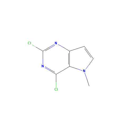 2,4-Dichloro-5-methyl-5H-pyrrolo[3,2-d]pyrimidine (CAS: 129872-81-7) - Related Chemical Product