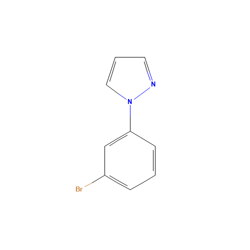 1-(3-BROMOPHENYL)-1H-PYRAZOLE (CAS: 294877-33-1) - Related Chemical Product