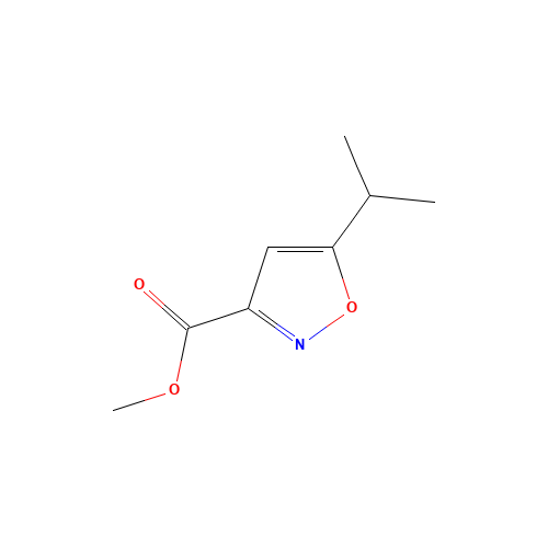 Methyl5-(propan-2-yl)-1,2-oxazole-3-carboxylate (CAS: 1018053-71-8) - Related Chemical Product