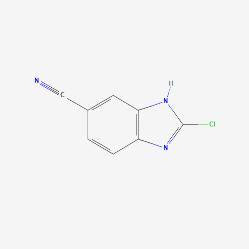 1H-Benzimidazole-5-carbonitrile,2-chloro-(9CI) (CAS: 401567-00-8) - Related Chemical Product