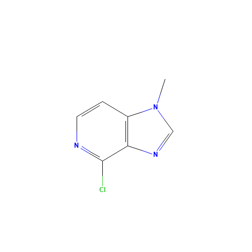 4-CHLORO-1-METHYL-1H-IMIDAZO[4,5-C]PYRIDINE (CAS: 50432-68-3) - Related Chemical Product