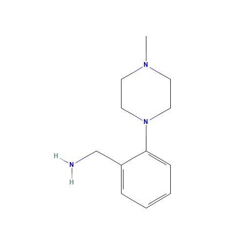 1-[2-(4-Methylpiperazin-1-yl)phenyl]methanamine (CAS: 655256-68-1) - Related Chemical Product