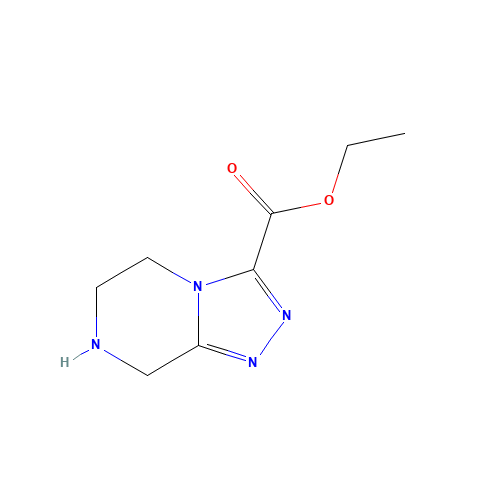 ETHYL 5,6,7,8-TETRAHYDRO-[1,2,4]TRIAZOLO[4,3-A]PYRAZINE-3-CARBOXYLATE (CAS: 723286-68-8) - Related Chemical Product