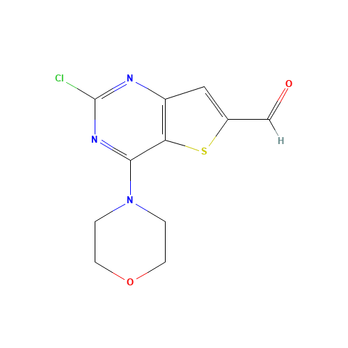 2-CHLORO-4-MORPHOLINOTHIENO[3,2-D]PYRIMIDINE-6-CARBALDEHYDE (CAS: 885618-31-5) - Related Chemical Product