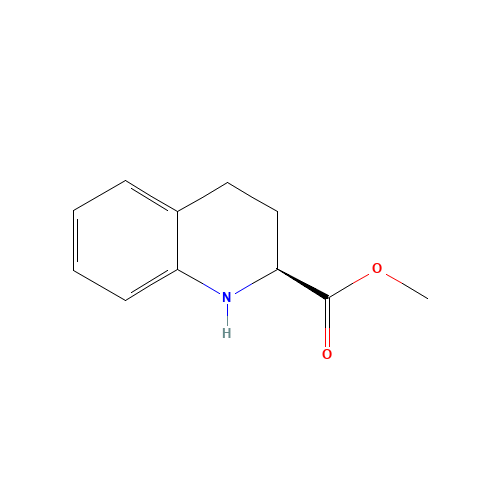 (S)-1,2,3,4-TETRAHYDRO-QUINOLINE-2-CARBOXYLIC ACID METHYL ESTER (CAS: 63492-82-0) - Related Chemical Product