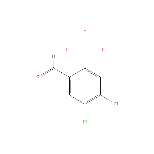 4,5-Dichloro-2-(trifluoromethyl)benzaldehyde (CAS: 134099-43-7) - Related Chemical Product