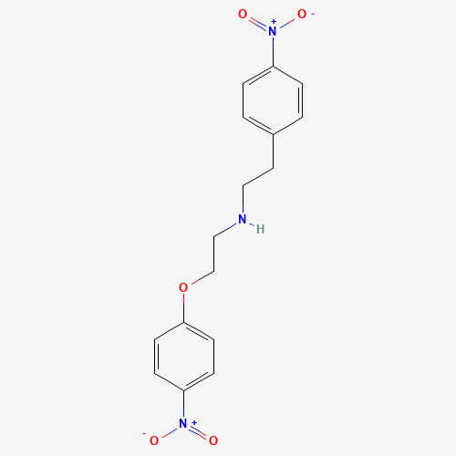 4-Nitro-N-[2-(4-nitrophenoxy)ethyl]benzeneethanamine (CAS: 226992-13-8) - Related Chemical Product