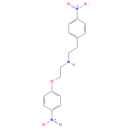 4-Nitro-N-[2-(4-nitrophenoxy)ethyl]benzeneethanamine (CAS: 226992-13-8) - Related Chemical Product