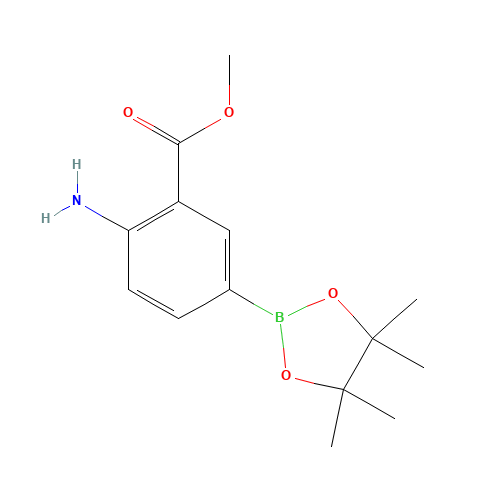 Benzoic acid,2-amino-5-(4,4,5,5-tetramethyl-1,3,2-dioxaborolan-2-yl)-,methyl ester (CAS: 363185-87-9) - Related Chemical Product