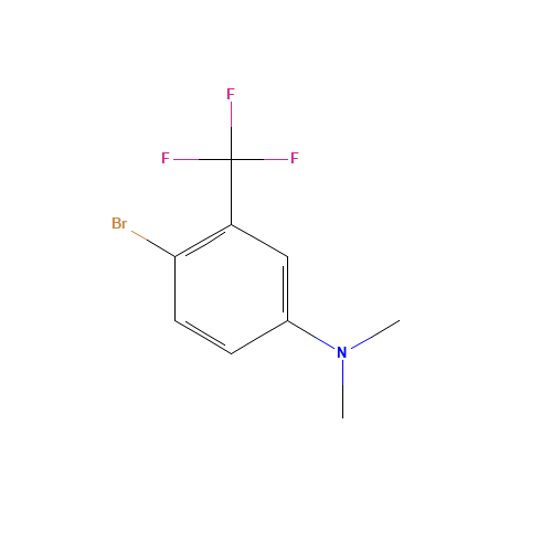 4-BROMO-N,N-DIMETHYL-3-(TRIFLUOROMETHYL)ANILINE (CAS: 51332-24-2) - Related Chemical Product