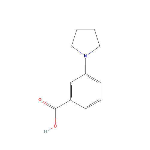 3-PYRROLIDIN-1-YL-BENZOIC ACID (CAS: 72548-79-9) - Related Chemical Product