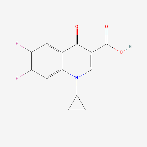 1-CYCLOPROPYL-6,7-DIFLUORO-1,4-DIHYDRO-4-OXOQUINOLINE-3-CARBOXYLIC ACID (CAS: 93107-30-3) - Related Chemical Product