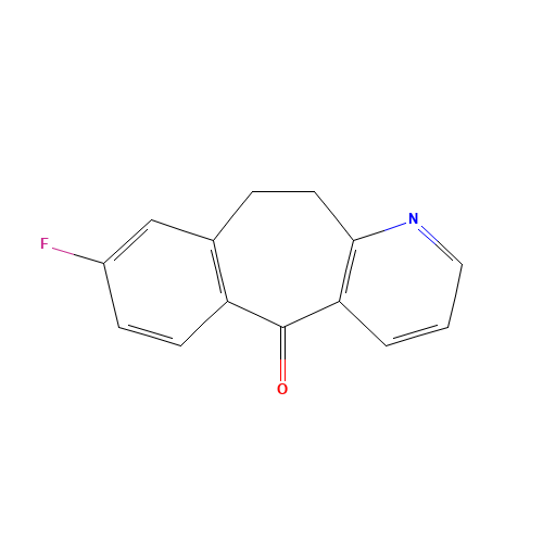 8-FLUORO-10,11-DIHYDRO-BENZO[4,5]CYCLOHEPTA[1,2-B]PYRIDIN-5-ONE (CAS: 710348-89-3) - Related Chemical Product