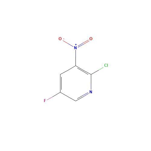 2-CHLORO-5-FLUORO-3-NITROPYRIDINE (CAS: 136888-21-6) - Related Chemical Product