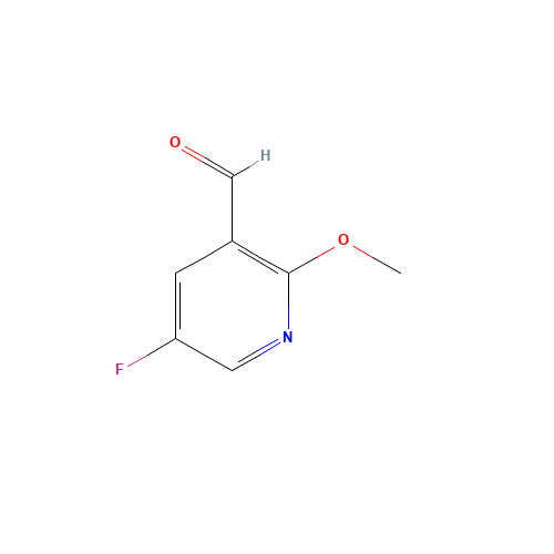 5-FLUORO-2-METHOXYNICOTINALDEHYDE (CAS: 351410-62-3) - Related Chemical Product