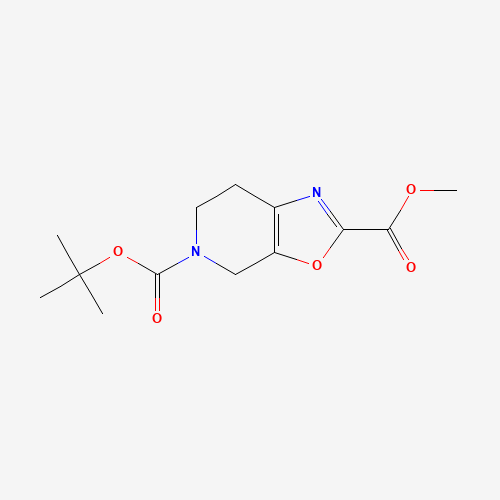 5-tert-butyl 2-methyl 6,7-dihydrooxazolo[5,4-c]pyridine-2,5(4H)-dicarboxylate (CAS: 259809-74-0) - Related Chemical Product