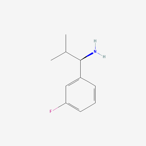 (1R)-1-(3-fluorophenyl)-2-methylpropylamine (CAS: 473733-18-5) - Related Chemical Product