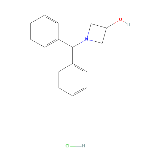 1-(DIPHENYLMETHYL)-3-HYDROXYAZETIDINE HYDROCHLORIDE (CAS: 90604-02-7) - Related Chemical Product