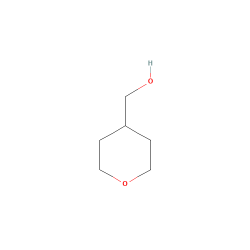 (TETRAHYDRO-2H-PYRAN-4-YL)METHANOL (CAS: 14774-37-9) - Chemical Structure and Molecular Formula 