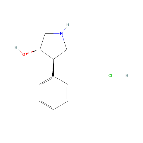 (3S,4R)-4-Phenylpyrrolidin-3-ol hydrochloride (CAS: 1008112-09-1) - Related Chemical Product