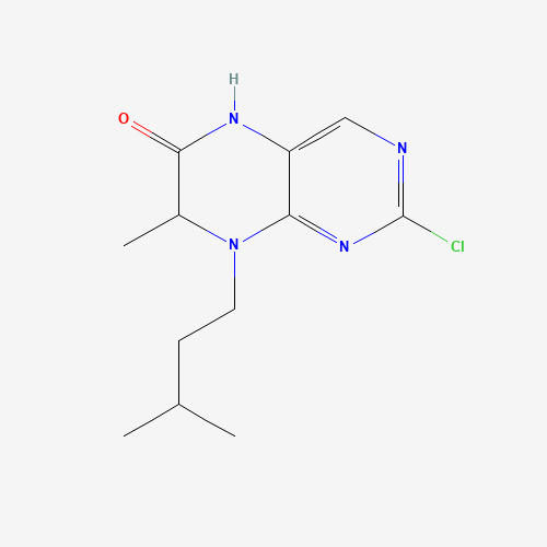 2-Chloro-8-isopentyl-7-methyl-7,8-dihydropteridin-6(5H)-one (CAS: 501439-14-1) - Related Chemical Product
