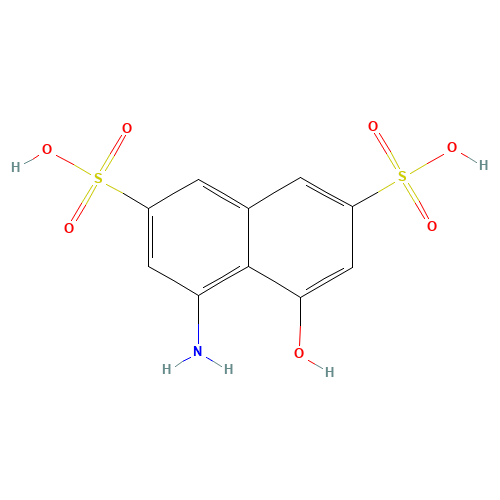 1-Amino-8-hydroxynaphthalene-3,6-disulphonic acid (CAS: 90-20-0) - Related Chemical Product