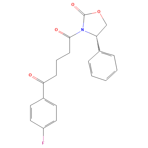 (4S)-3-[5-(4-Fluorophenyl)-1,5-dioxopenyl]-4-phenyl-2-oxazolidinone (CAS: 189028-93-1) - Related Chemical Product